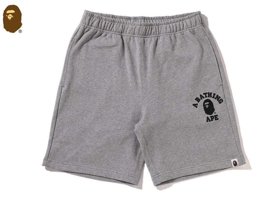 【BAPE男生】0523發售 COLLEGE SWEAT SHORTS