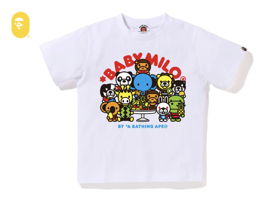 【BAPE童裝】0523發售 BABY MILO MIXED FRUIT TEE