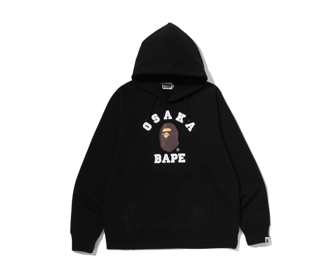 【BAPE男生】0523發售 大阪限定 OSAKA COLLEGE PULLOVER HOODIE