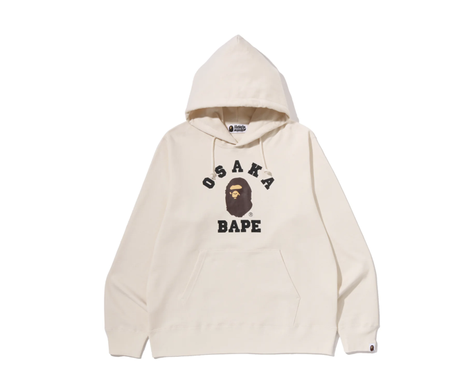 【BAPE男生】0523發售 大阪限定 OSAKA COLLEGE PULLOVER HOODIE