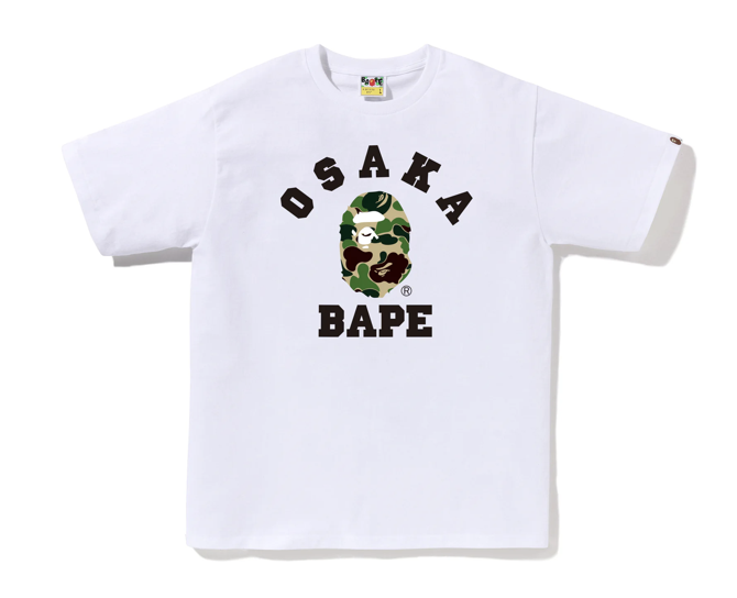 【BAPE男生】0523發售 大阪限定ABC CAMO OSAKA COLLEGE TEE