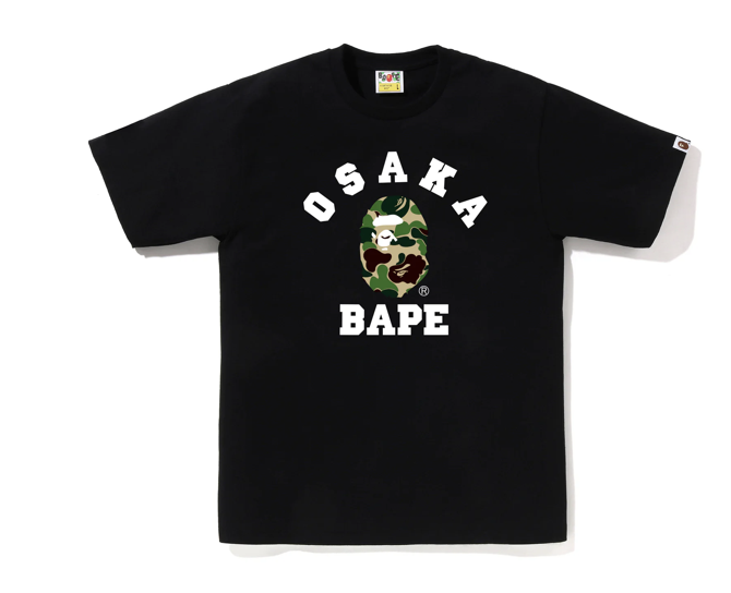 【BAPE男生】0523發售 大阪限定ABC CAMO OSAKA COLLEGE TEE