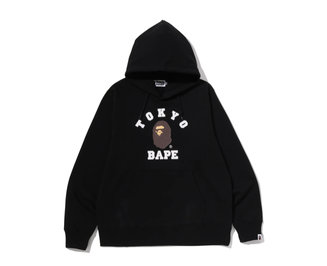 【BAPE男生】0523發售 東京限定 TOKYO COLLEGE PULLOVER HOODIE