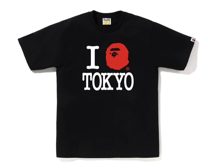 【BAPE男生】0523發售 東京限定I LOVE BAPE® TOKYO TEE
