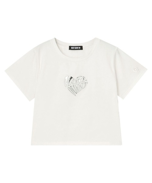 MARY QUANT / Metallic Print T-Shirt