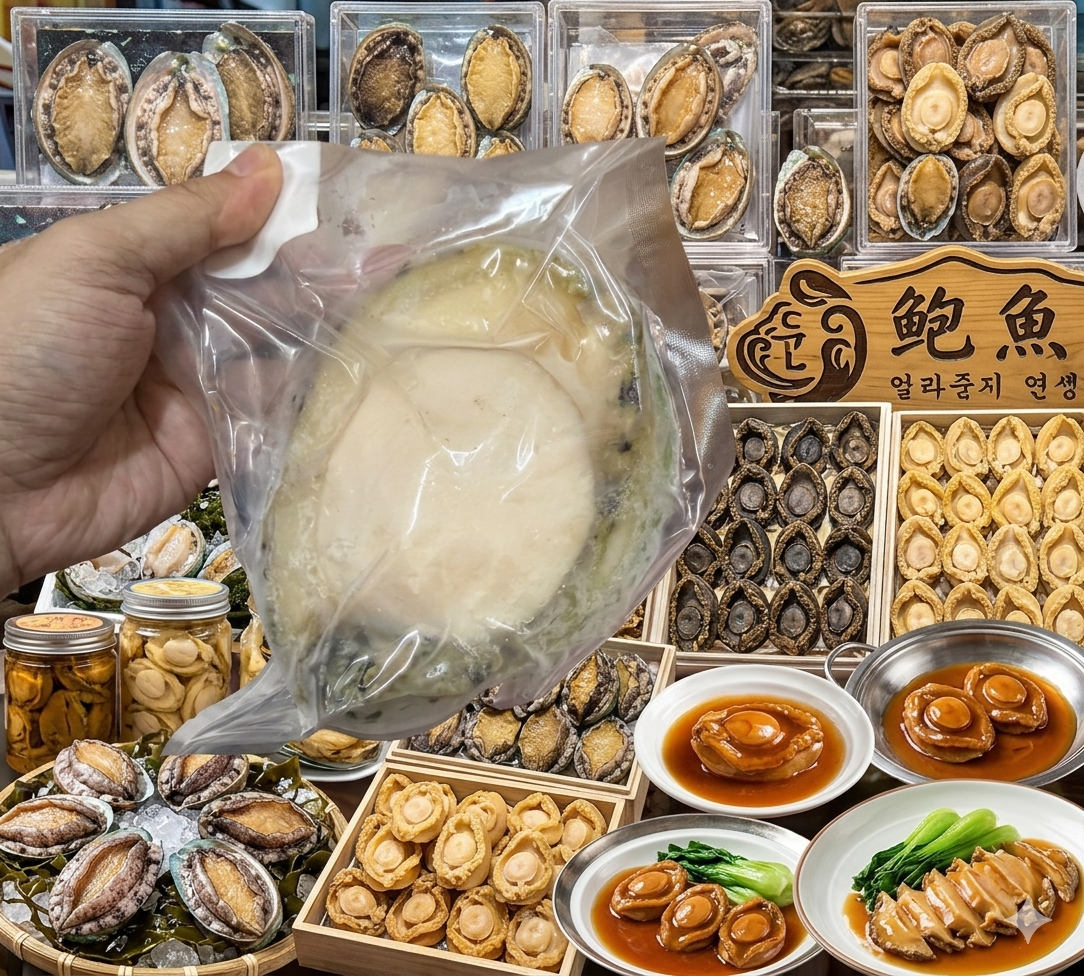 Z249   澳洲青邊鮑魚  特大size