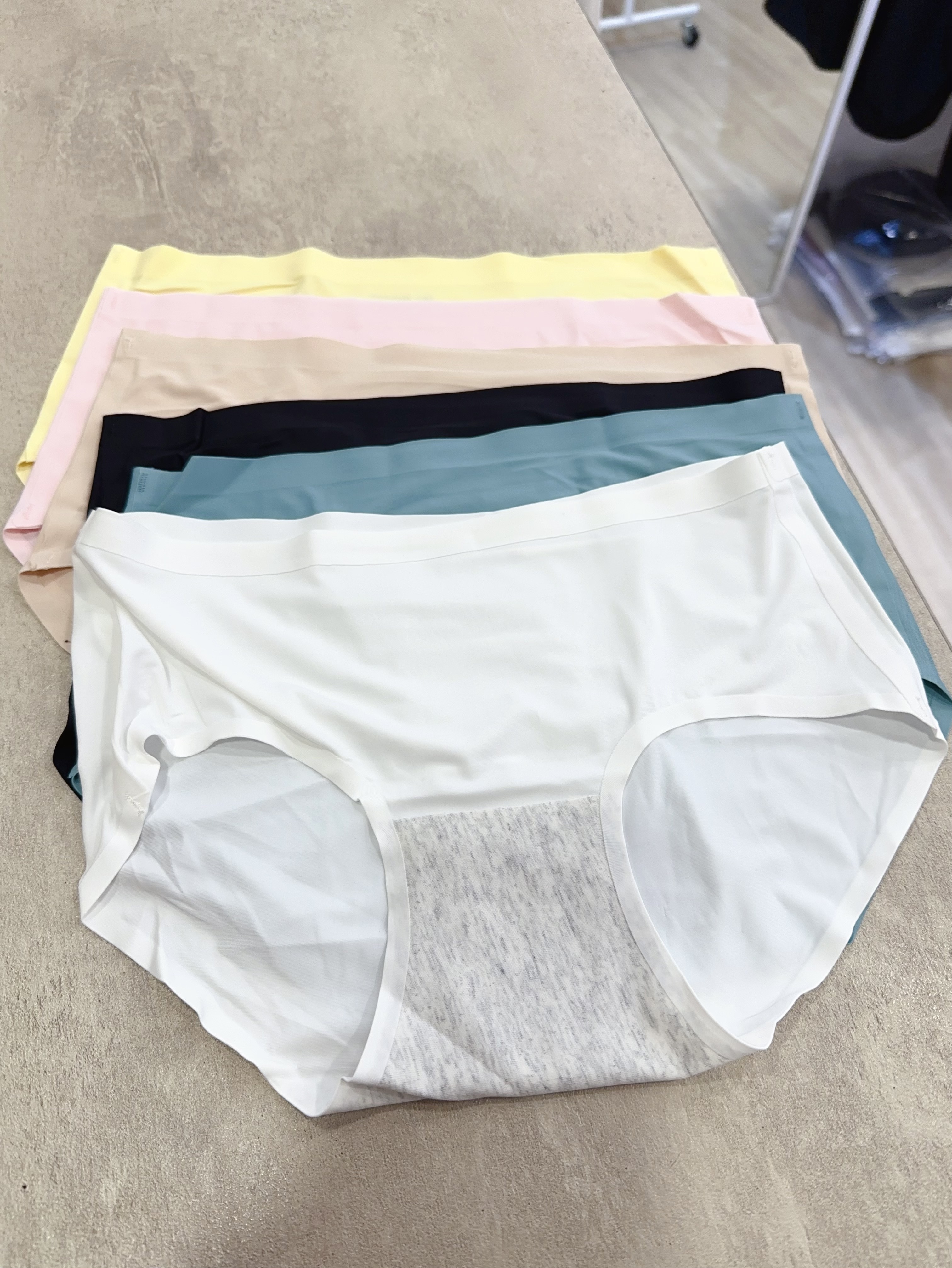 daily冰絲無痕褲6件組