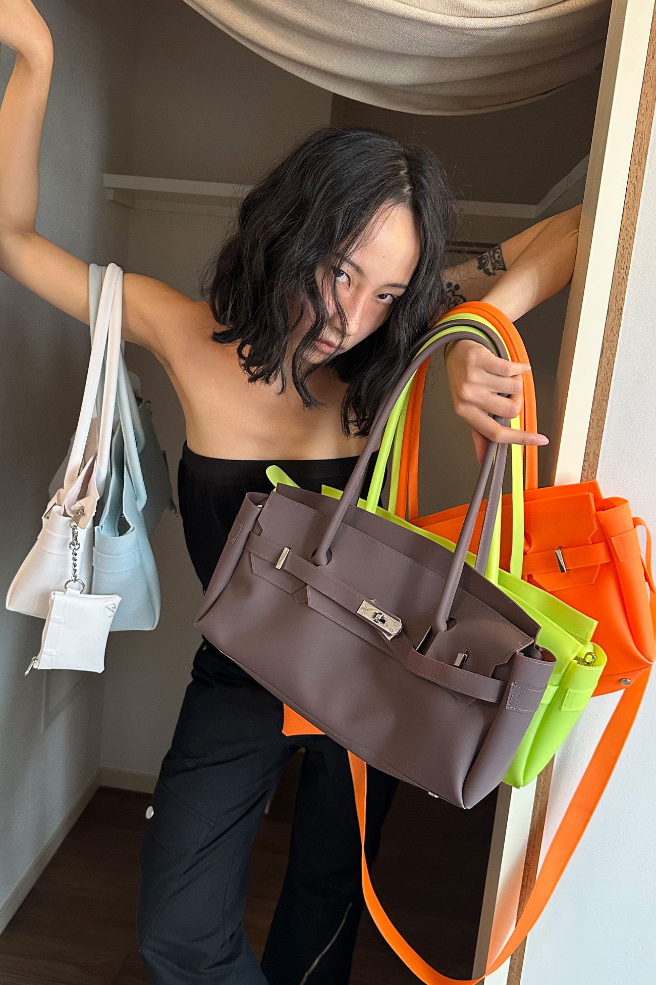 <韓國代購> DEINET JELLY TWO-WAY BAG