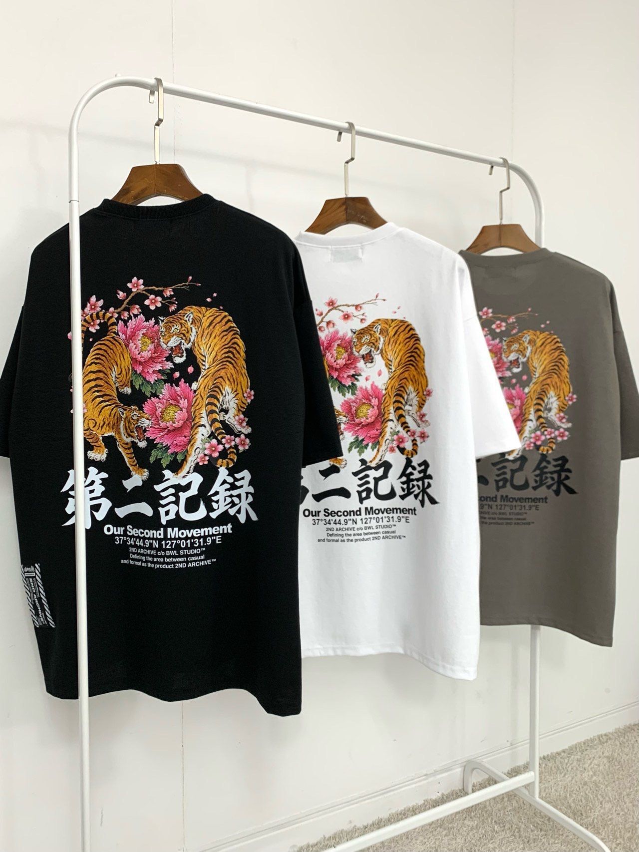 英文字圖案短袖Tee 2nd-371T