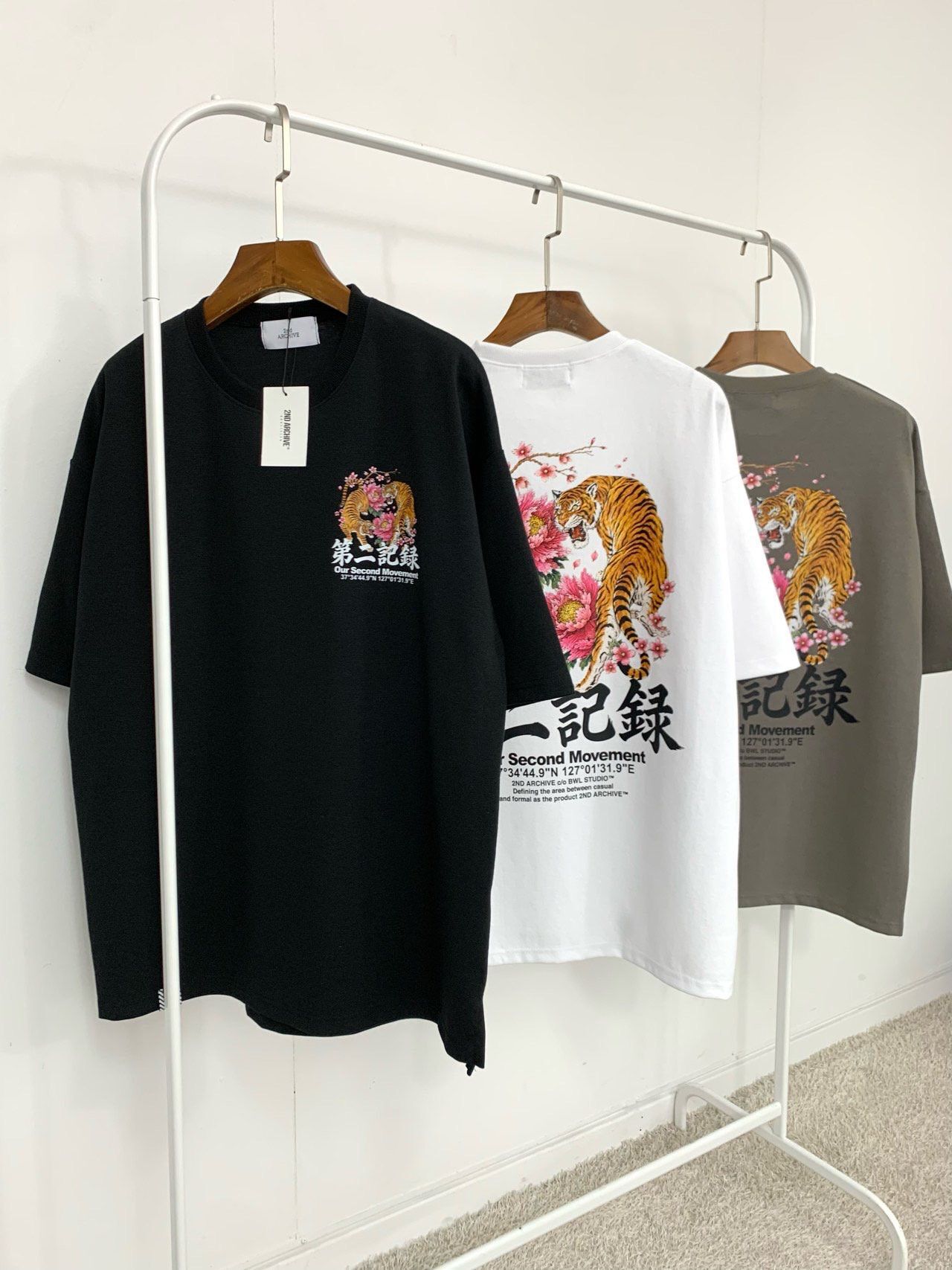 英文字圖案短袖Tee 2nd-371T