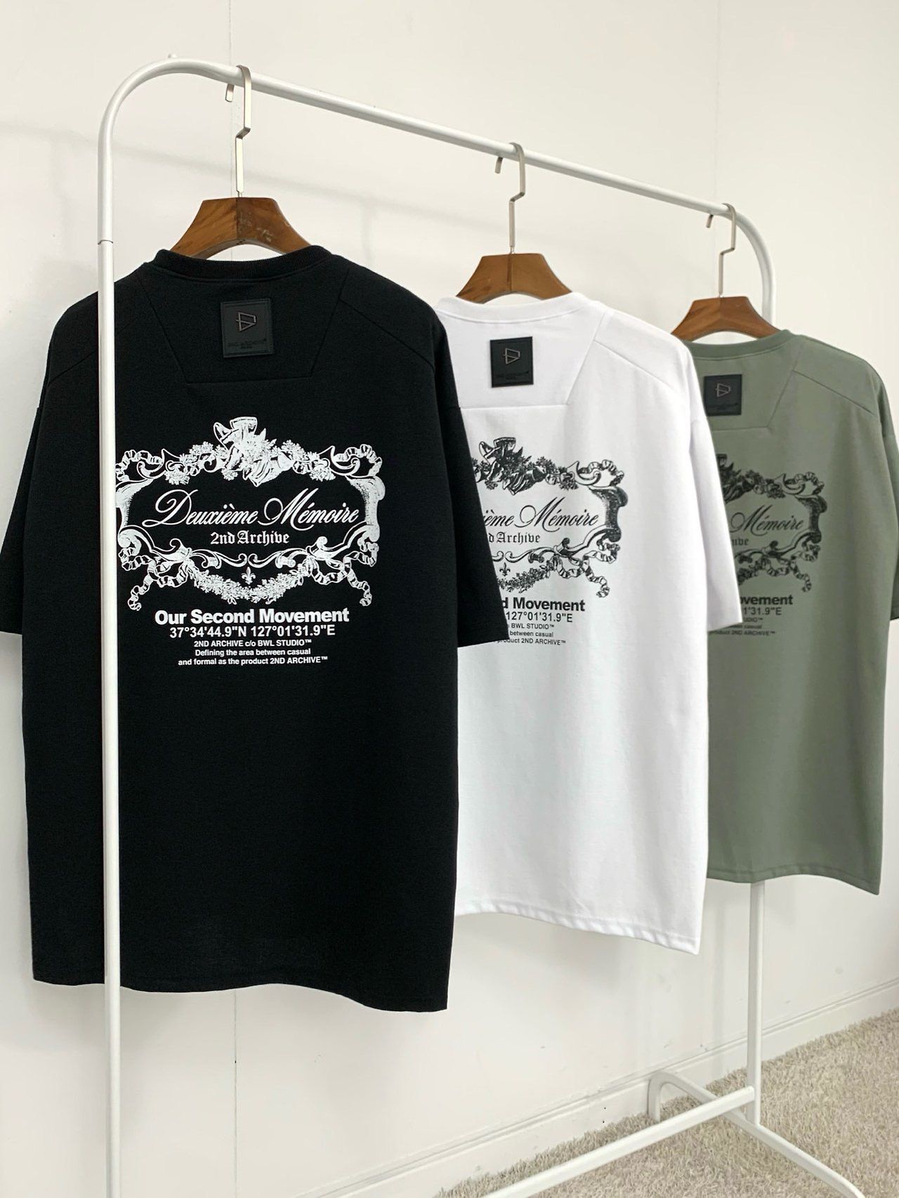 英文字圖案短袖Tee 2nd-373T