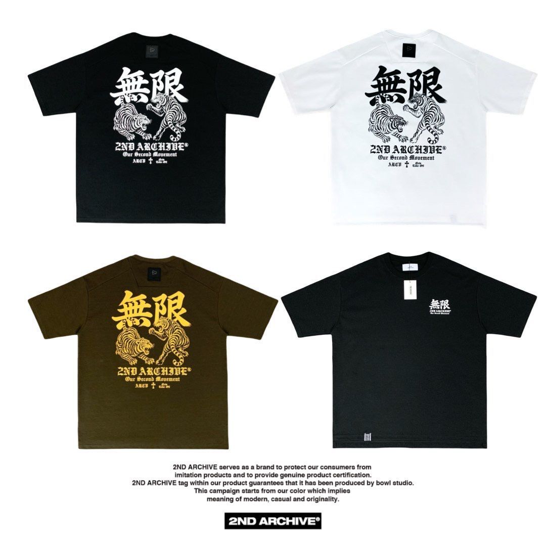 英文字圖案短袖Tee 2nd-374T
