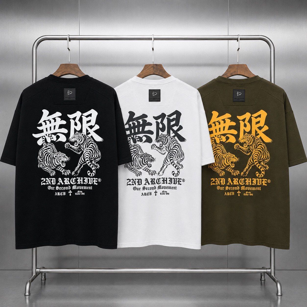 英文字圖案短袖Tee 2nd-374T