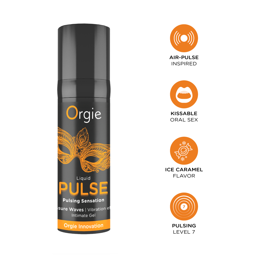 Orgie Liquid Pulse 液態脈動 極致震顫高潮凝膠 15ml