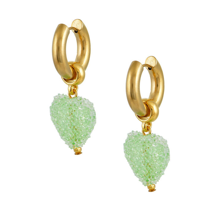 1MY0524-024 [MAYOL] Candyshack Earrings Light Green #CC24 (EU)