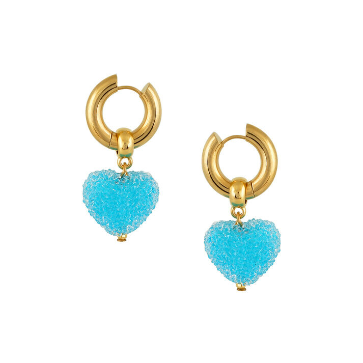 1MY0524-026 [MAYOL] Candyshack Earrings Bright Blue #CC26 (EU)