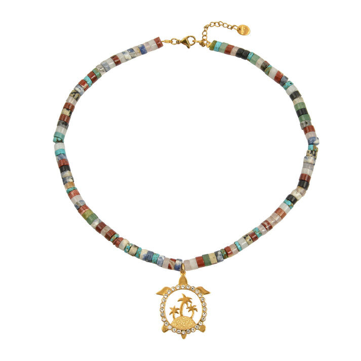 1MY0524-061 [MAYOL] Ticket To The Topics Necklaces Crystals #N06 (EU)