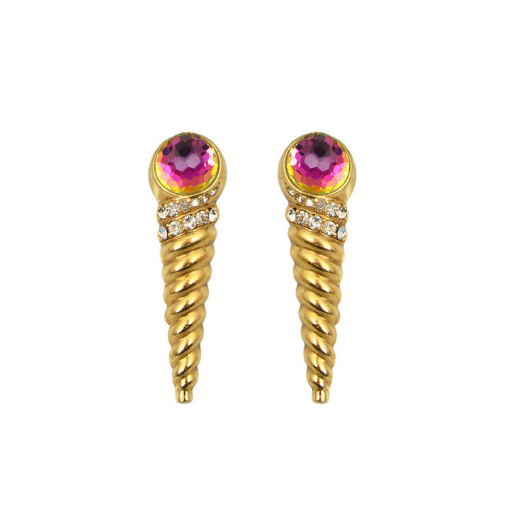 1MY0524-222 [MAYOL] Narwal Earrings #E35 (EU)