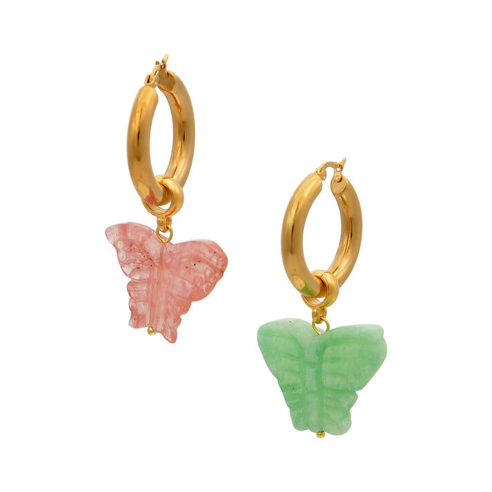 1MY0524-225 [MAYOL] You Are My Butterfly, Sugar Baby Earrings #E38 (EU)