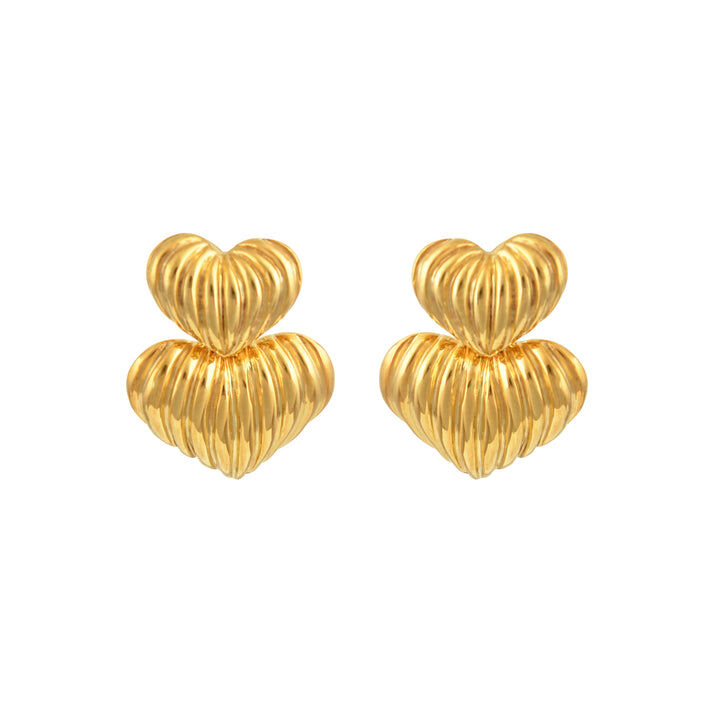 1MY0524-239 [MAYOL] Sherrie Gold Earrings #E52 (EU)
