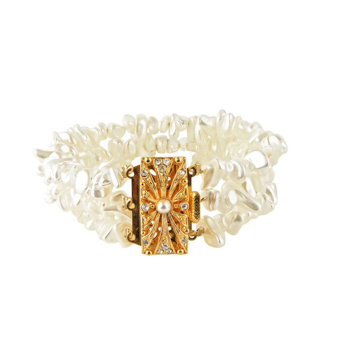 1MY0524-259 [MAYOL] White Wedding Bracelets #B13 (EU)