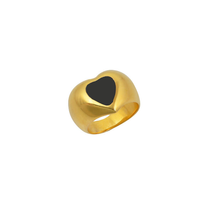 1MY0524-297 [MAYOL] Sidney Gold Plated/Black Rings #R10 (EU)