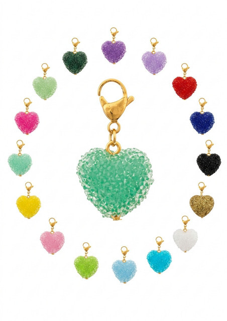 1MY0524-367 [MAYOL] Candyshack Pendants Resin  Charms 18 Colors#CC41 (EU)