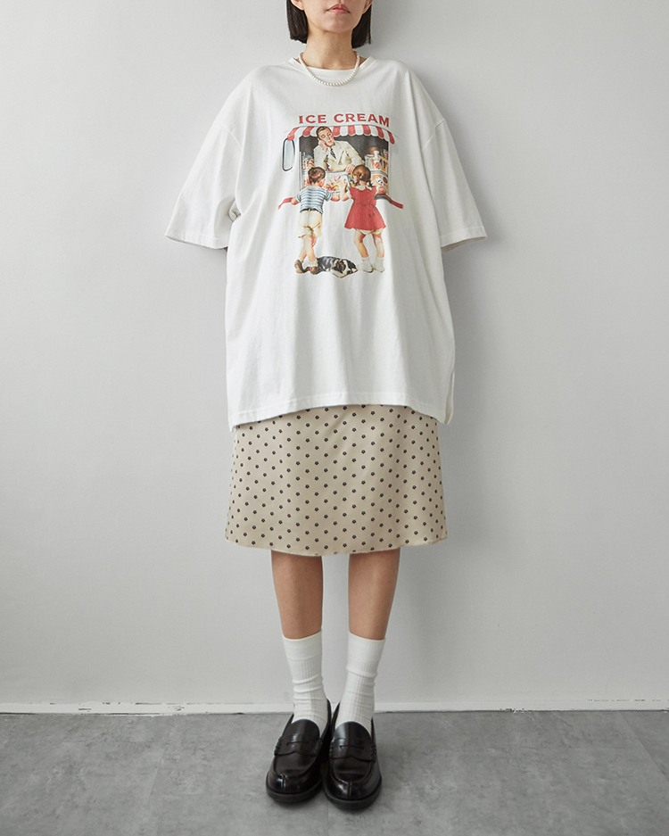 MFS-2919 小花緞面短裙