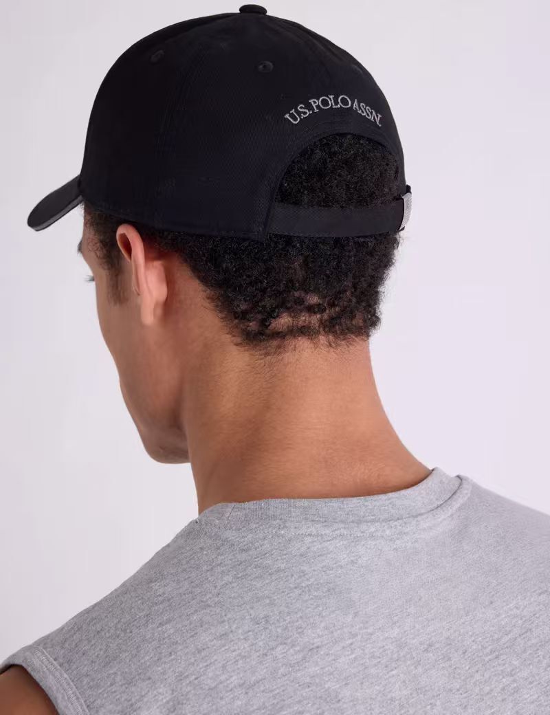 【預購】U.S. POLO ASSN. H052315 金屬馬標棒球帽