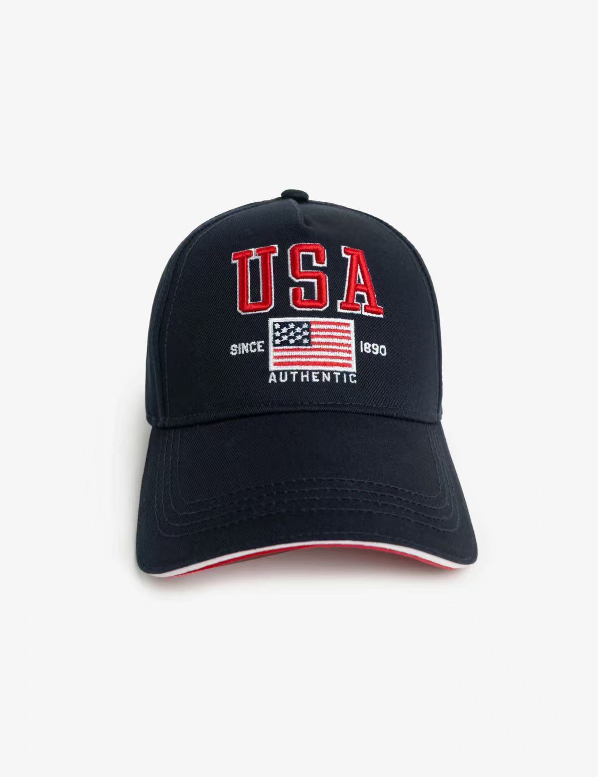 【預購】U.S. POLO ASSN. H052318 刺繡美國國旗棒球帽