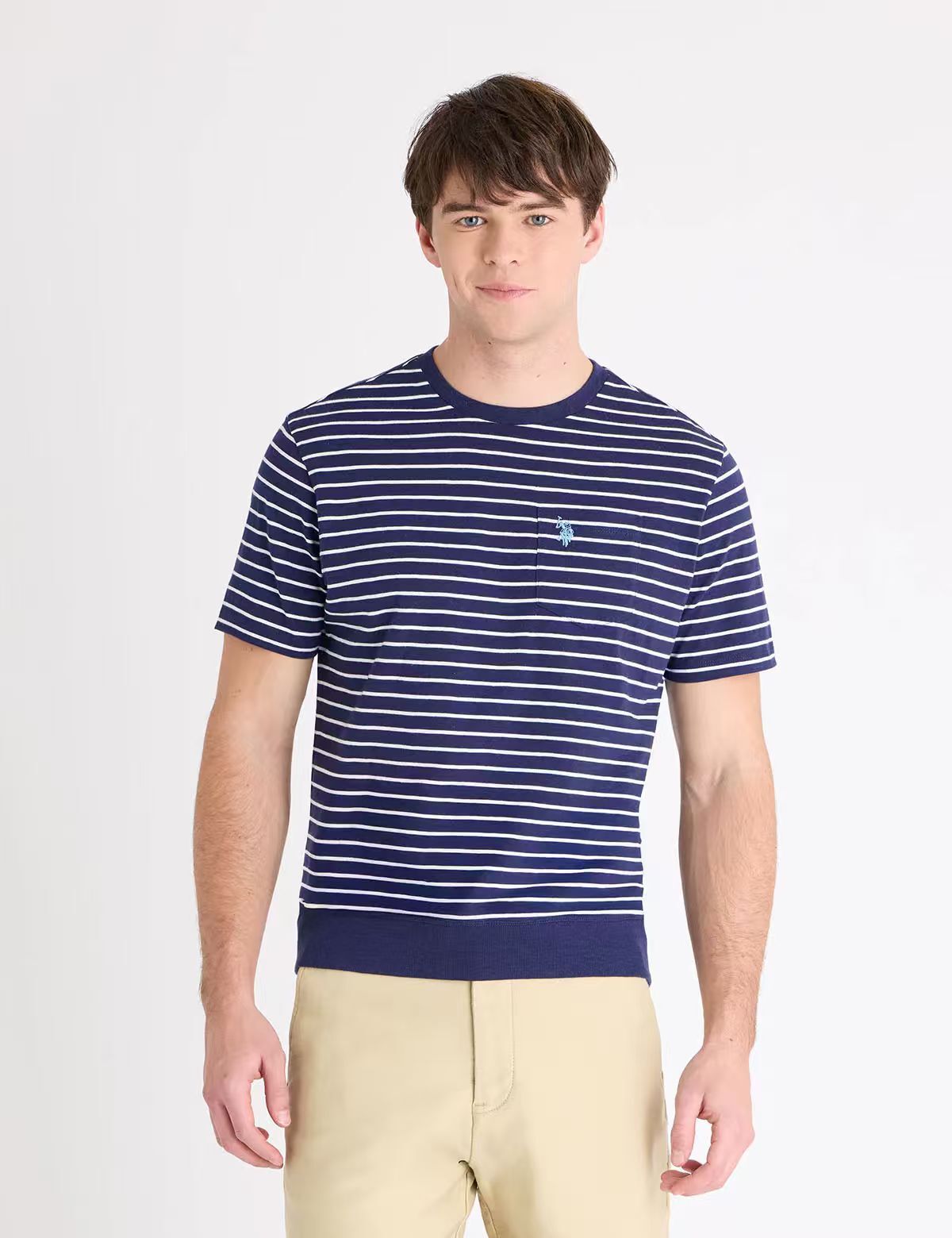 【預購】U.S. POLO ASSN. H052319 運動口袋針織短袖