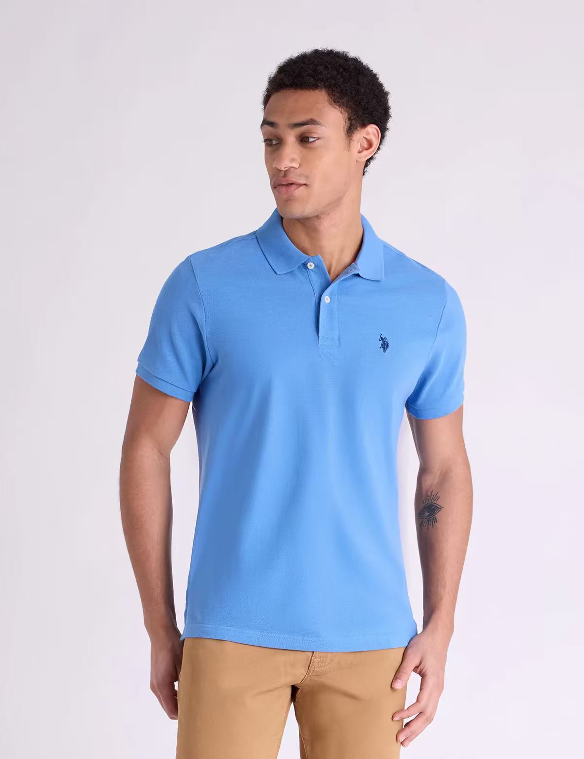 【預購】U.S. POLO ASSN. H052326 修身網眼 POLO 衫