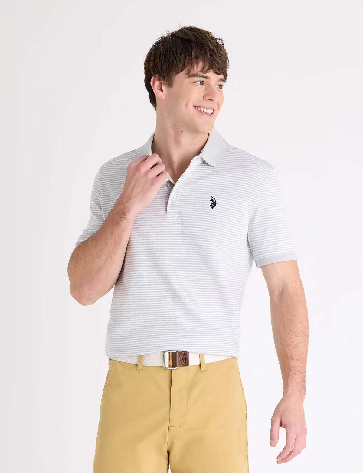 【預購】U.S. POLO ASSN. H052330 條紋 POLO 衫