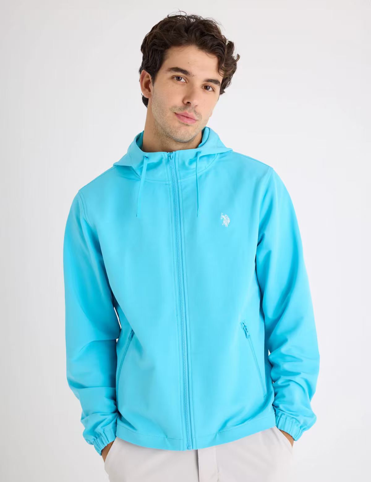 【預購】U.S. POLO ASSN. H052346 連帽衝浪防風夾克