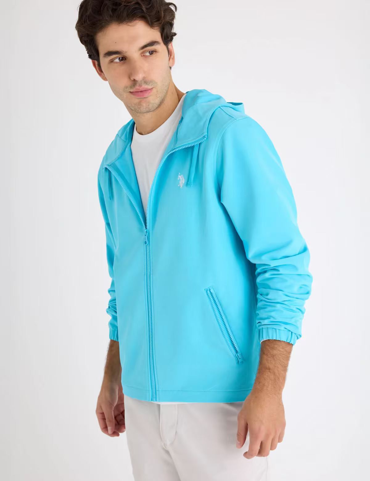 【預購】U.S. POLO ASSN. H052346 連帽衝浪防風夾克