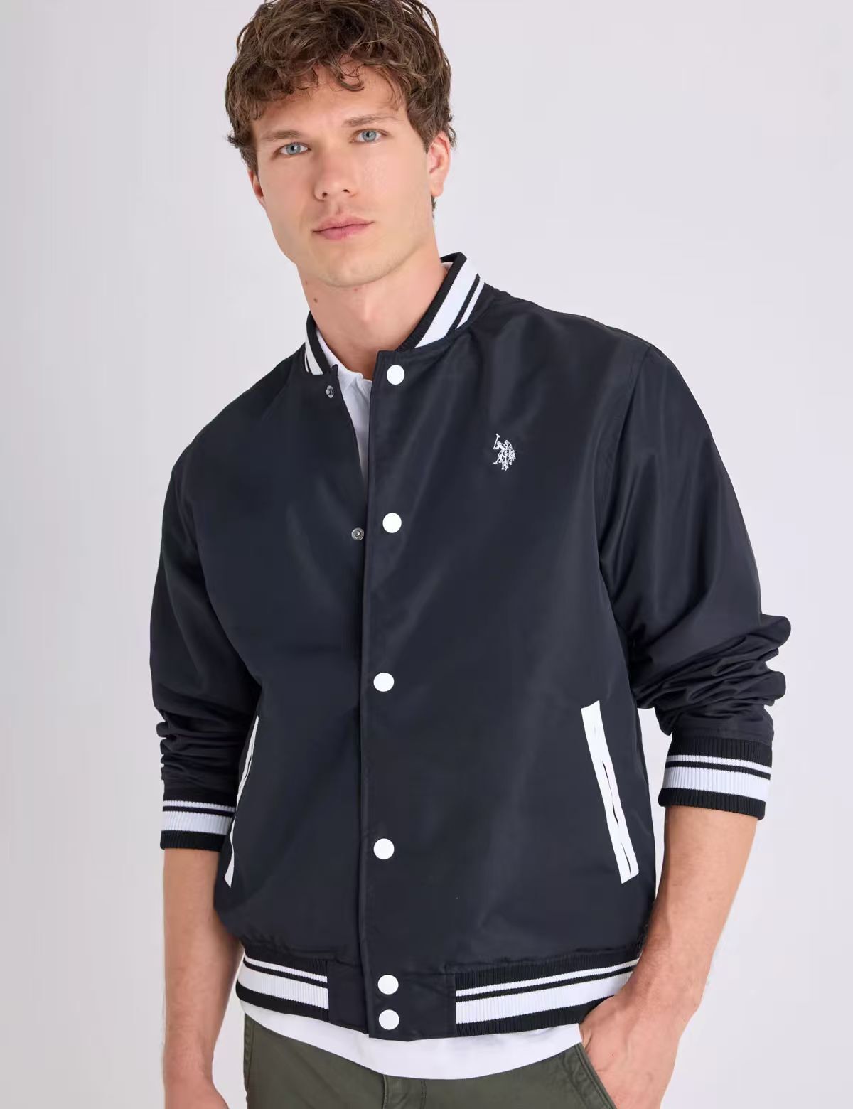 【預購】U.S. POLO ASSN. H052347 棒球夾克外套