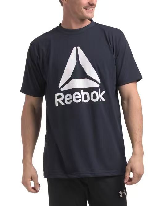 【預購】Reebok H052361 男裝大 Logo 短袖上衣 (黑色)