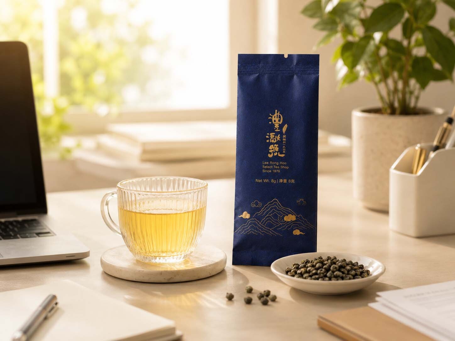 辦公室中的澧瀜號一口泡