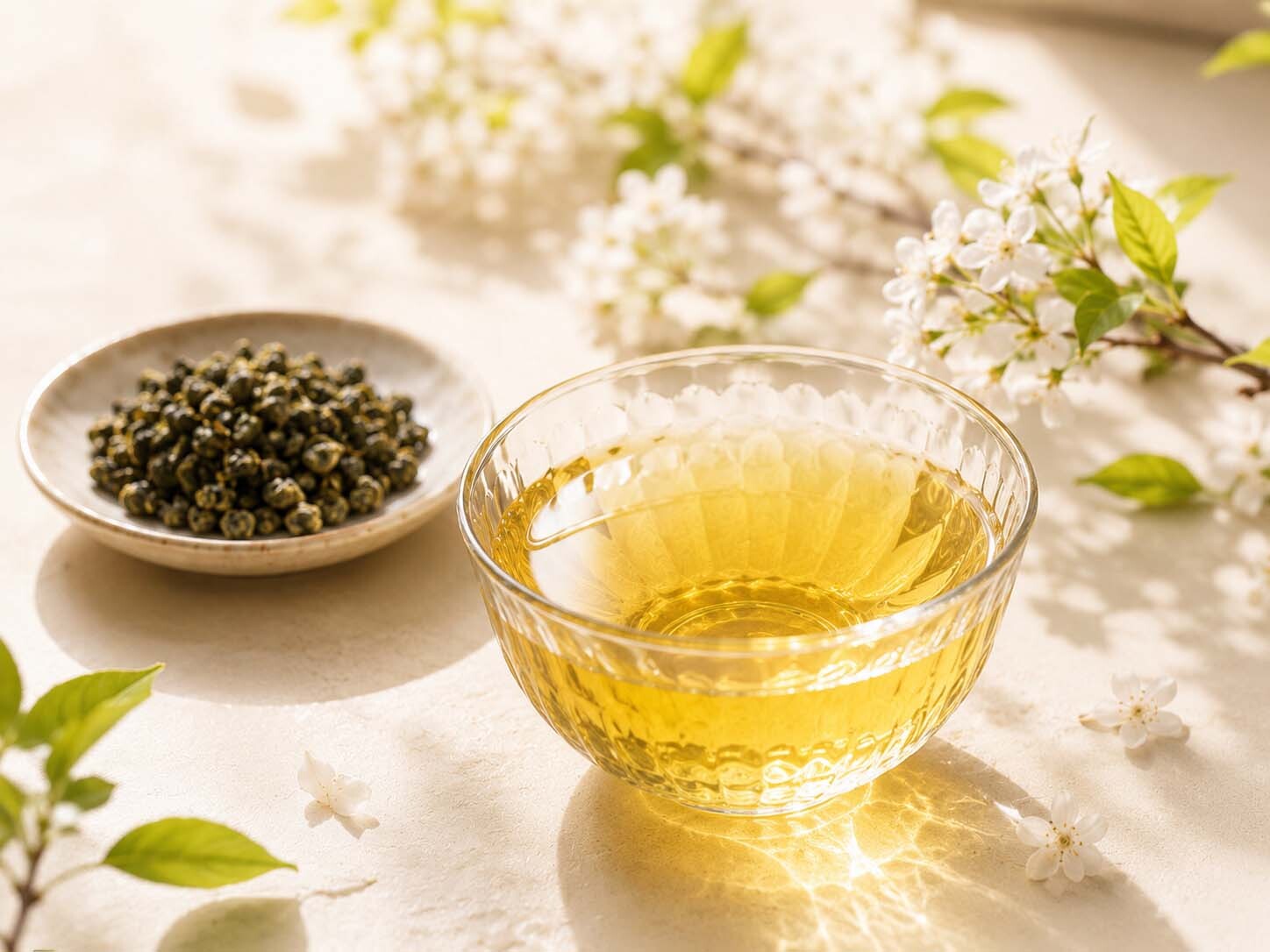 澧瀜號一口泡茶湯，金黃清透的高山春茶