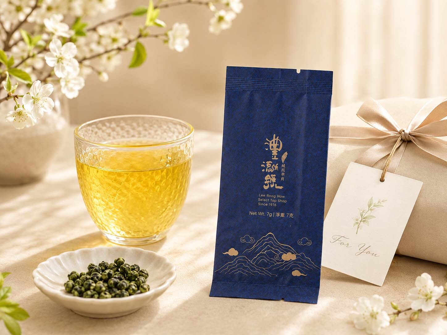澧瀜號一口泡送禮情境