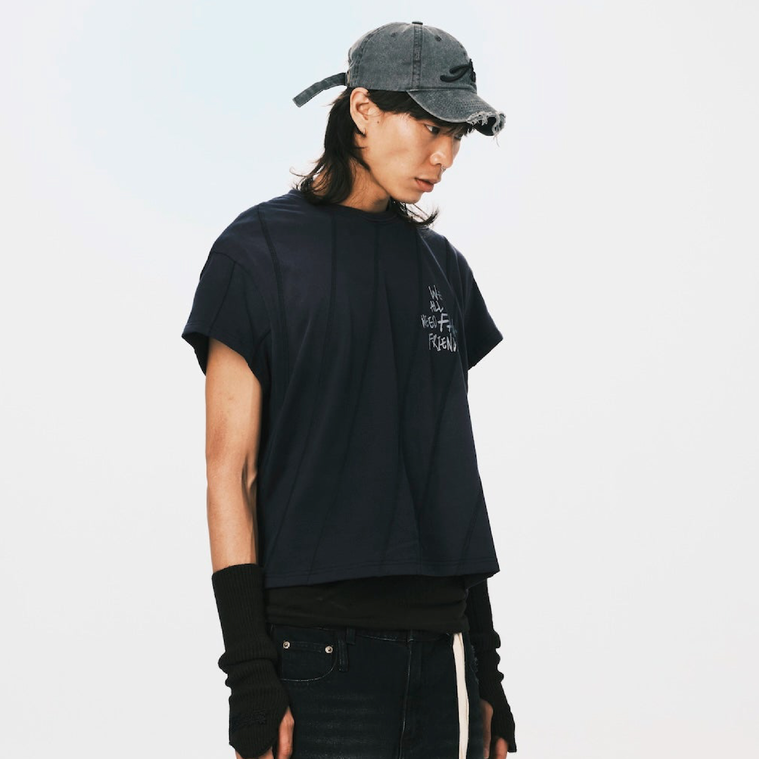 ANOWHEREMAN Print Muscle Tee