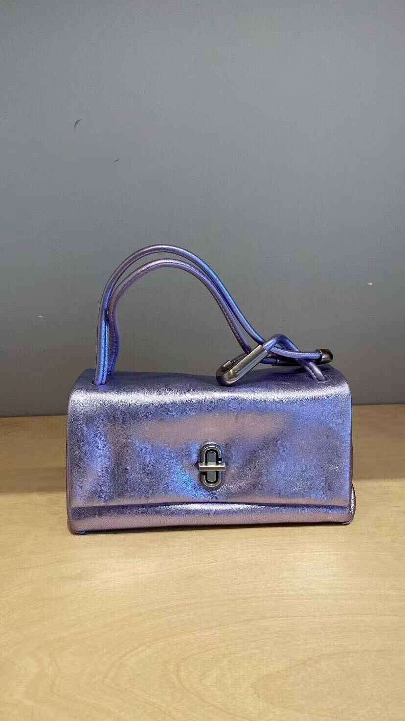 【預購】Marc Jacobs H0523109 紫色小號The Metallic 手提包