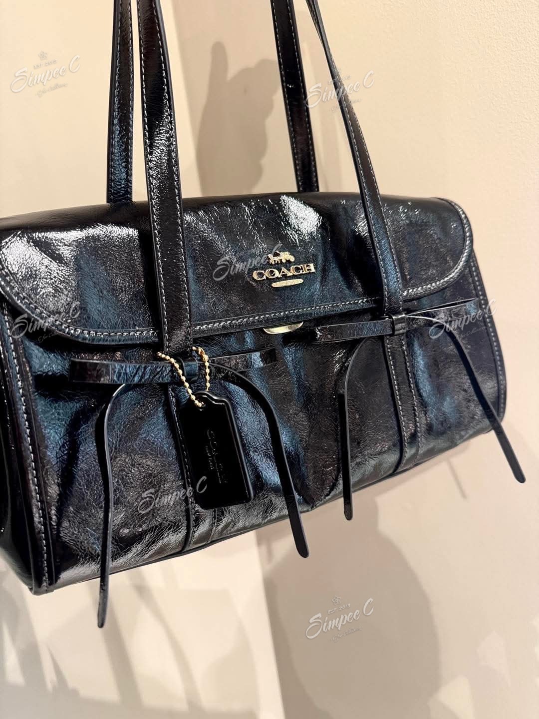 Coach Bridget Flap Shoulder Bag 蝴蝶結限定版
