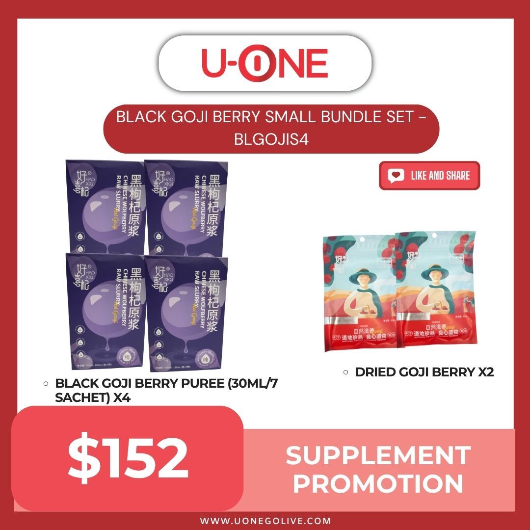 BLACK GOJI BERRY SMALL BUNDLE SET - BLGOJIS4