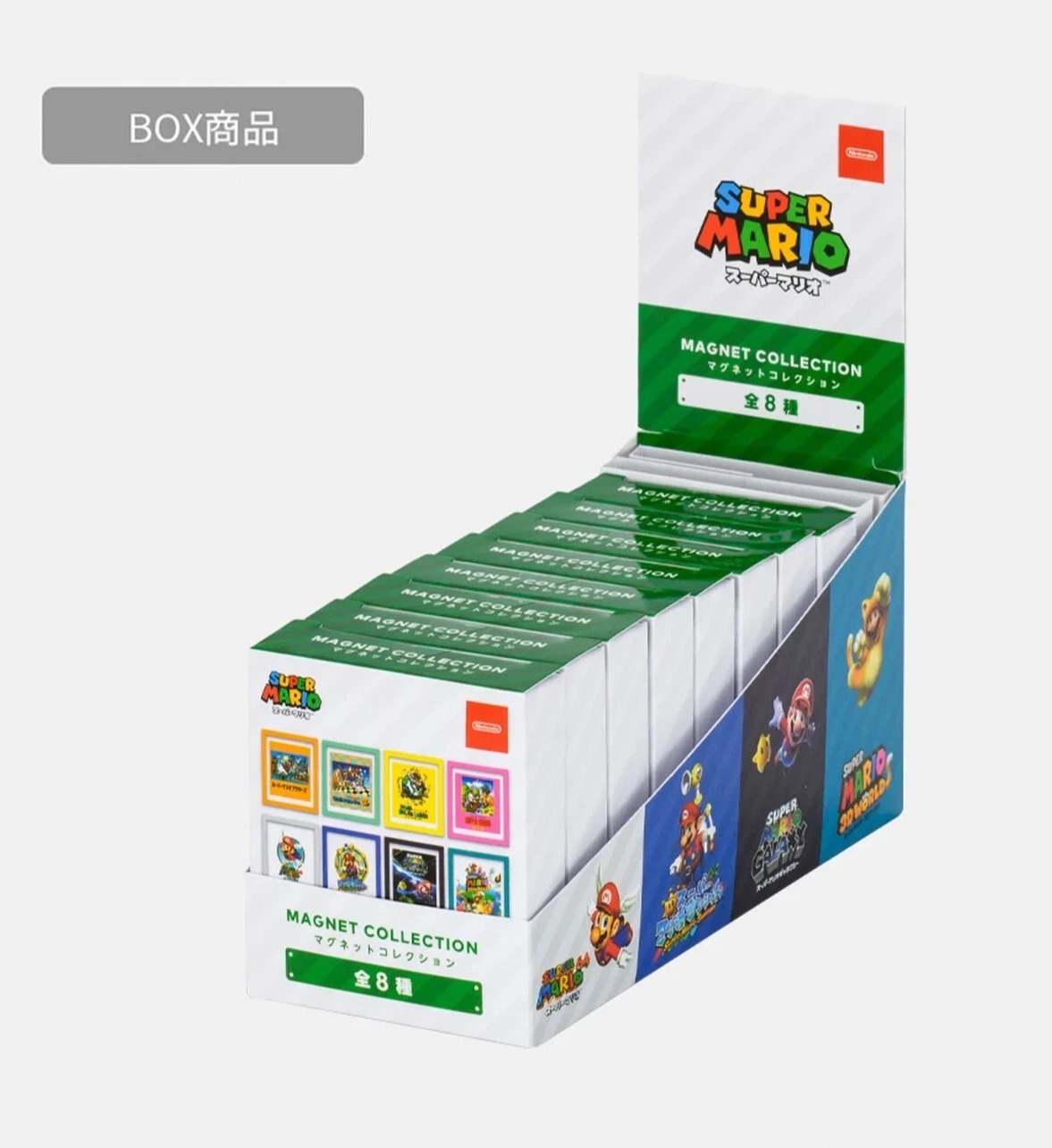2026SS SUPERMARIO nintendo store 馬力歐 任天堂 磁鐵 盲盒 8種 現貨