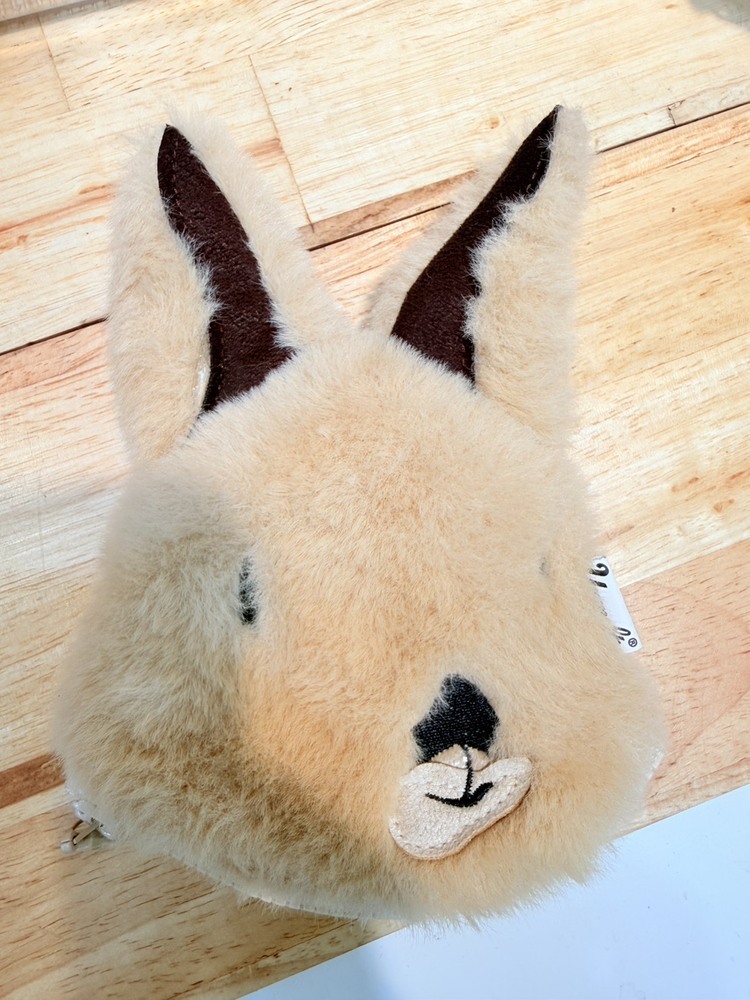 【預購】TH3119-毛絨絨動物拉鍊零錢包-2號(附繩子)((不列入會員折扣))