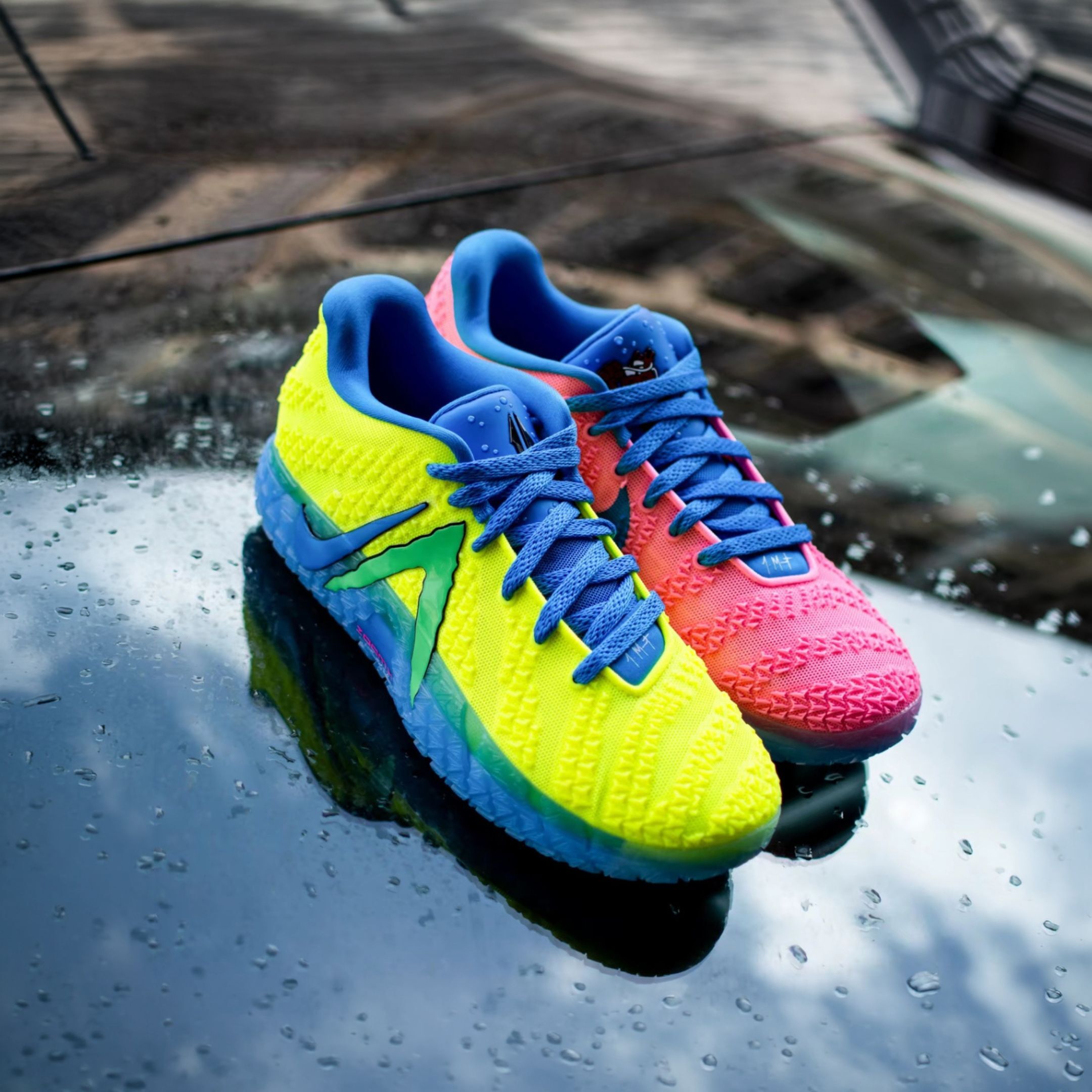 NICEDAY 現貨 Nike Ja Morant 3 粉 黃 夏日 實戰 籃球鞋 IW1160-700