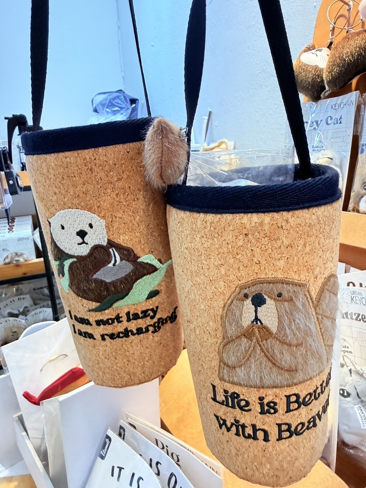 【預購】TH3120-毛絨絨動物大的手提杯袋((沒有附別針))((不列入會員折扣))