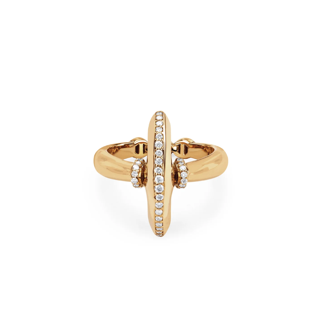 HB103D MINI VIN WITH DIAMONDS - 18K GOLD