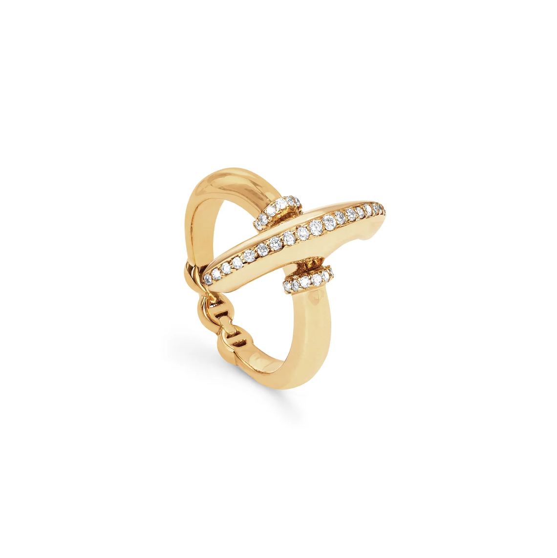 HB103D MINI VIN WITH DIAMONDS - 18K GOLD